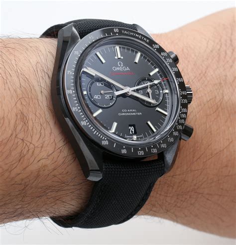 omega speedmaster darkside of the moon|omega speedmaster black ceramic price.